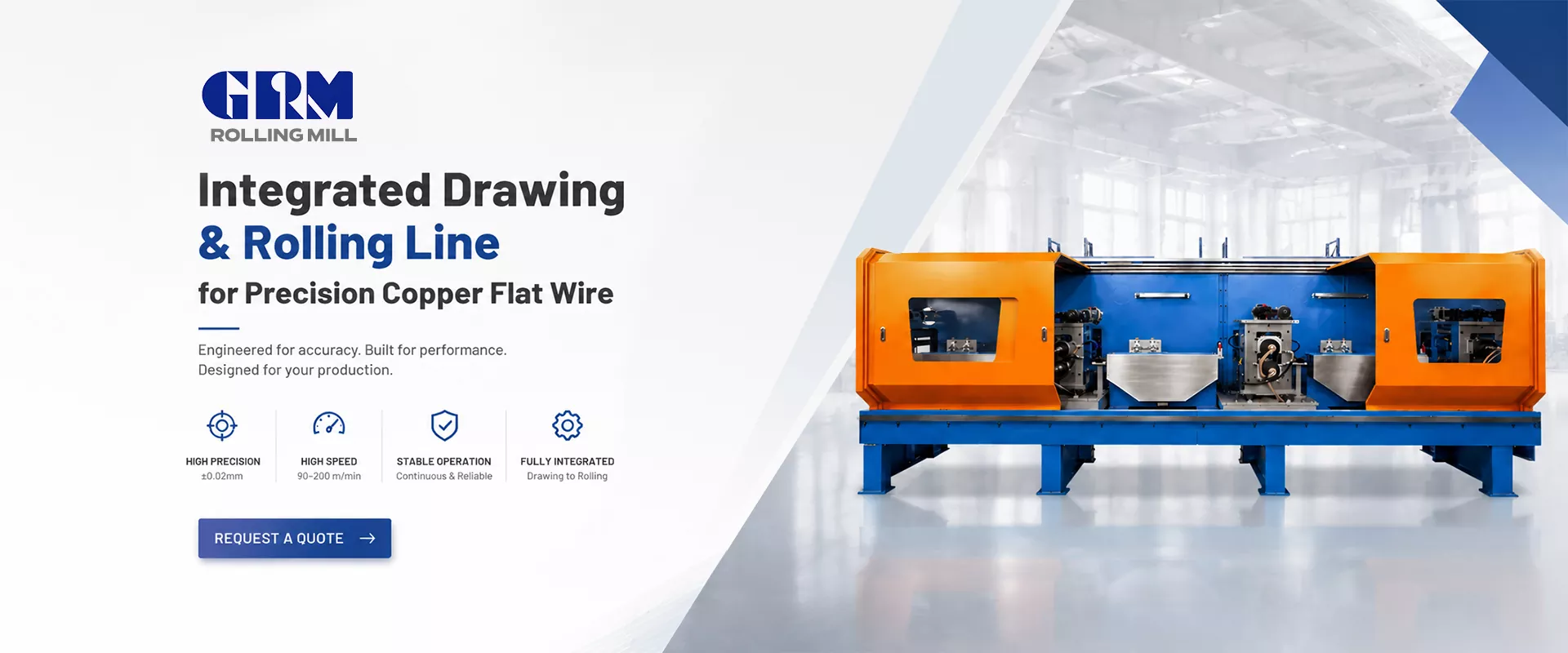 Ụlọ ọrụ profaịlụ China Waya Rolling Mills Factory